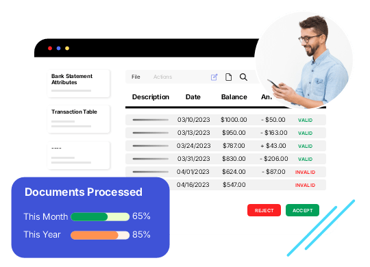 Collatio® Bank Statements