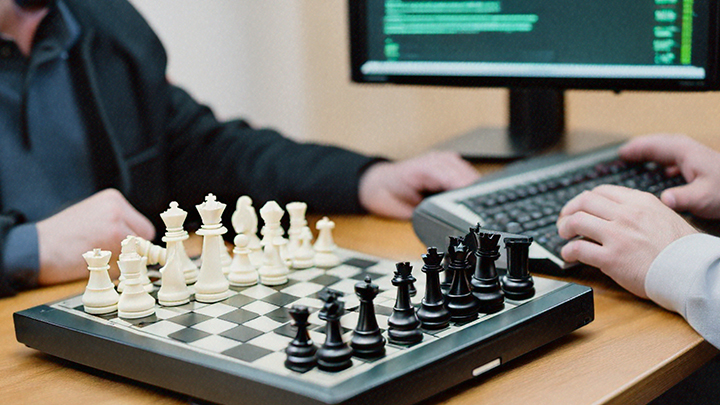 Game of chess between a champion and Super Computer