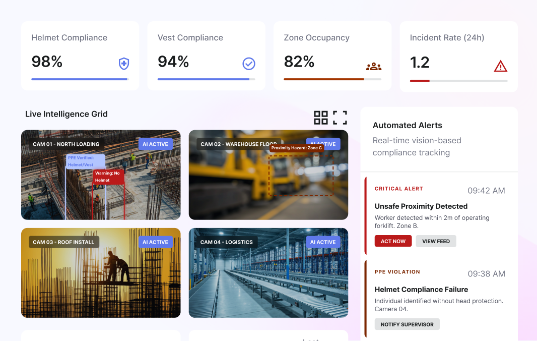 Computer Vision-Driven Site Awareness