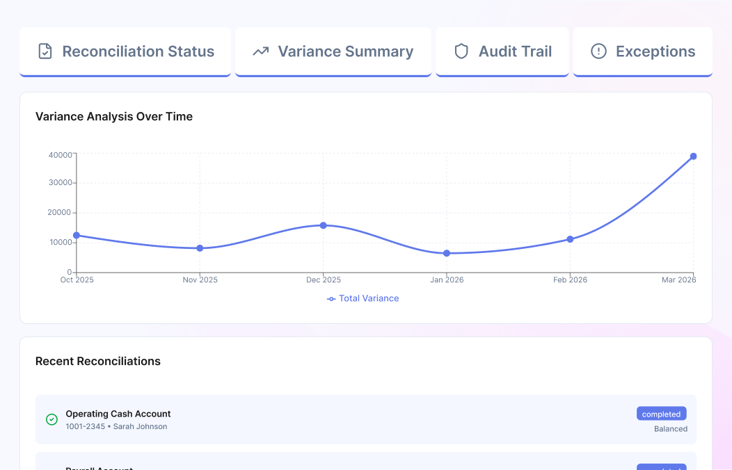 Certify Reconciliations and Enable Audit-Ready Reporting