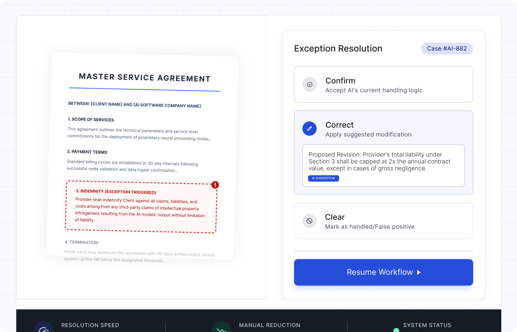 Send only failed checks for resolution