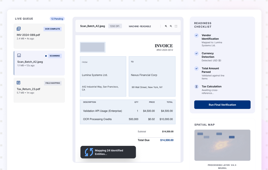 Start once key values are available for checks